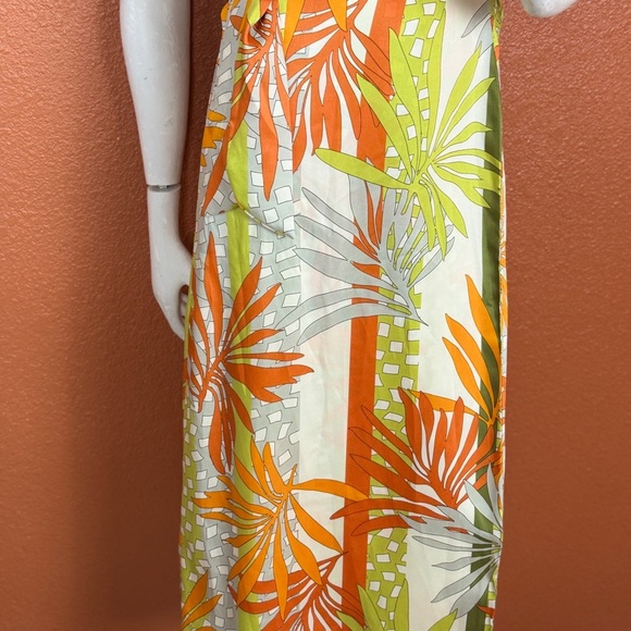 Dress Forum Los Angeles Tropical Print Maxi Dress Size Medium - Picture 4 of 17